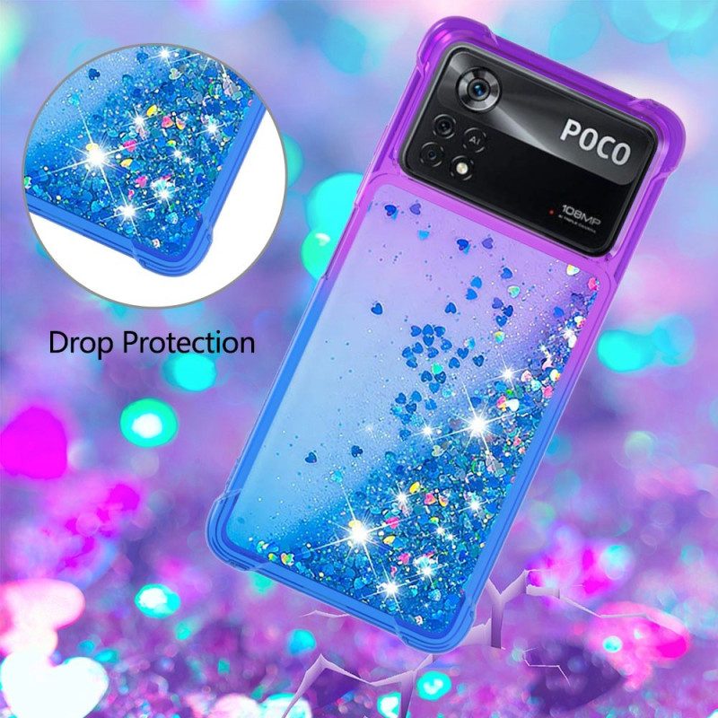 Cover Poco X4 Pro 5G Colore Paillettes