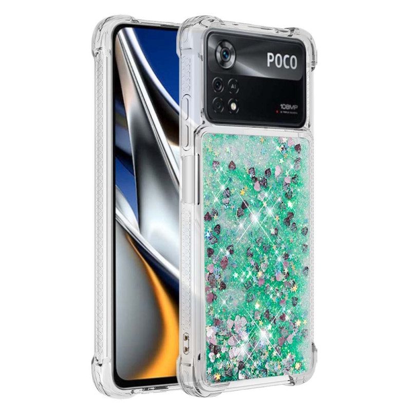 Cover Poco X4 Pro 5G Desideri Paillettes