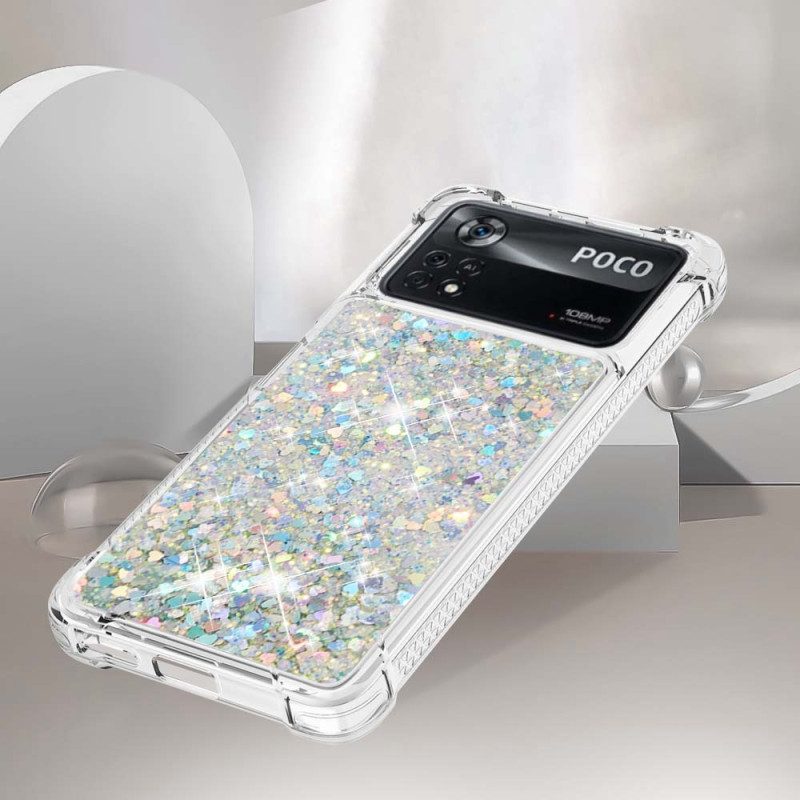 Cover Poco X4 Pro 5G Desideri Paillettes