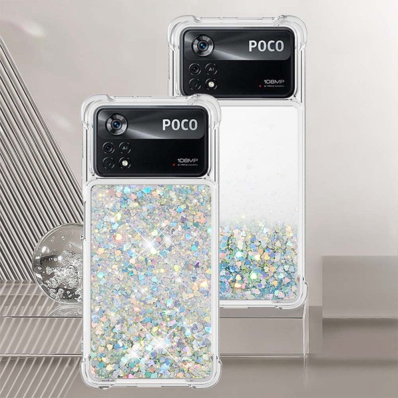 Cover Poco X4 Pro 5G Desideri Paillettes