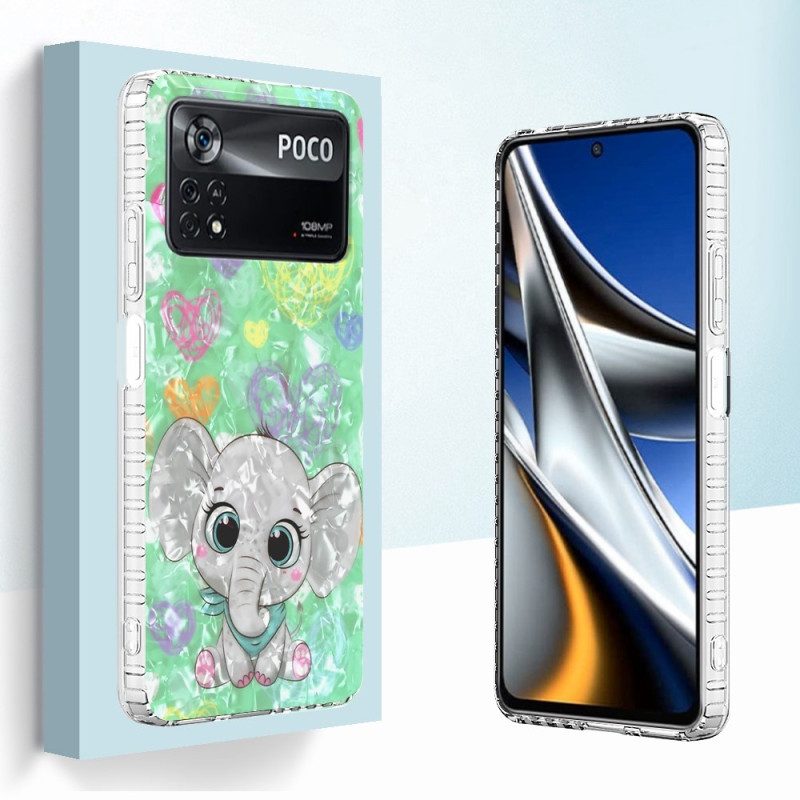 Cover Poco X4 Pro 5G Elegante Elefante