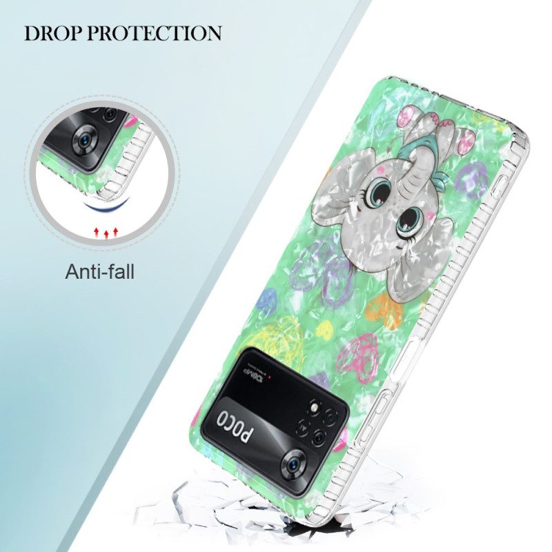 Cover Poco X4 Pro 5G Elegante Elefante