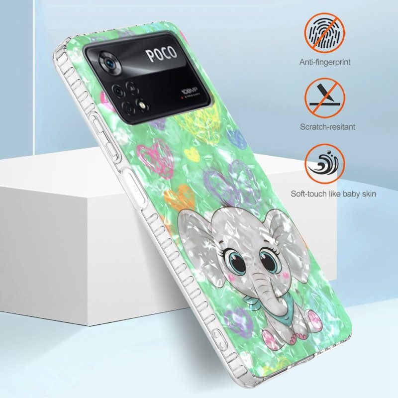 Cover Poco X4 Pro 5G Elegante Elefante