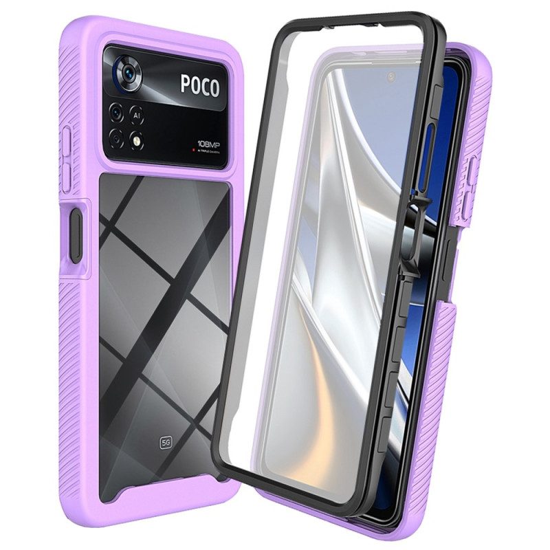 Cover Poco X4 Pro 5G Protezione Totale Con La Pellicola Dello Schermo