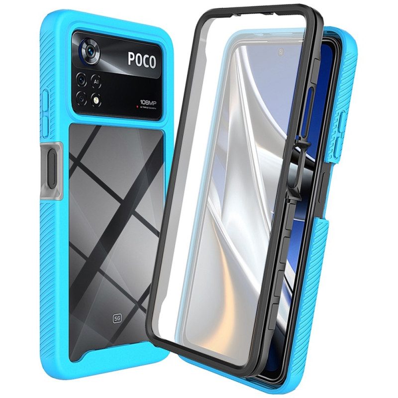 Cover Poco X4 Pro 5G Protezione Totale Con La Pellicola Dello Schermo