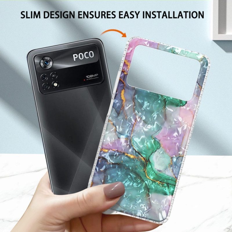 Cover Poco X4 Pro 5G Stile Flessibile