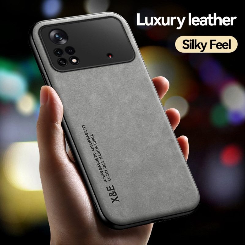 Cover Poco X4 Pro 5G Stile In Pelle X&e