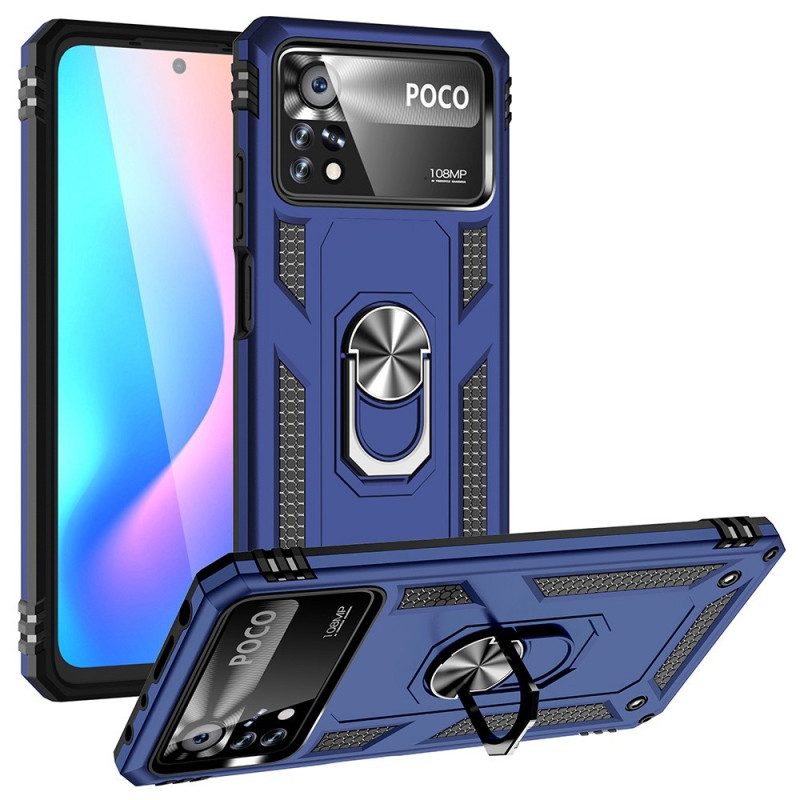 Cover Poco X4 Pro 5G Supporto Ad Anello Premium