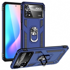 Cover Poco X4 Pro 5G Supporto Ad Anello Premium