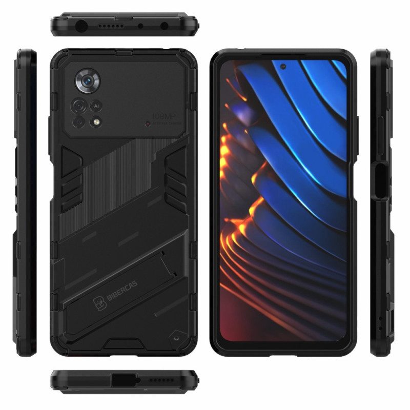 Cover Poco X4 Pro 5G Supporto Staccabile A Due Posizioni A Mani Libere