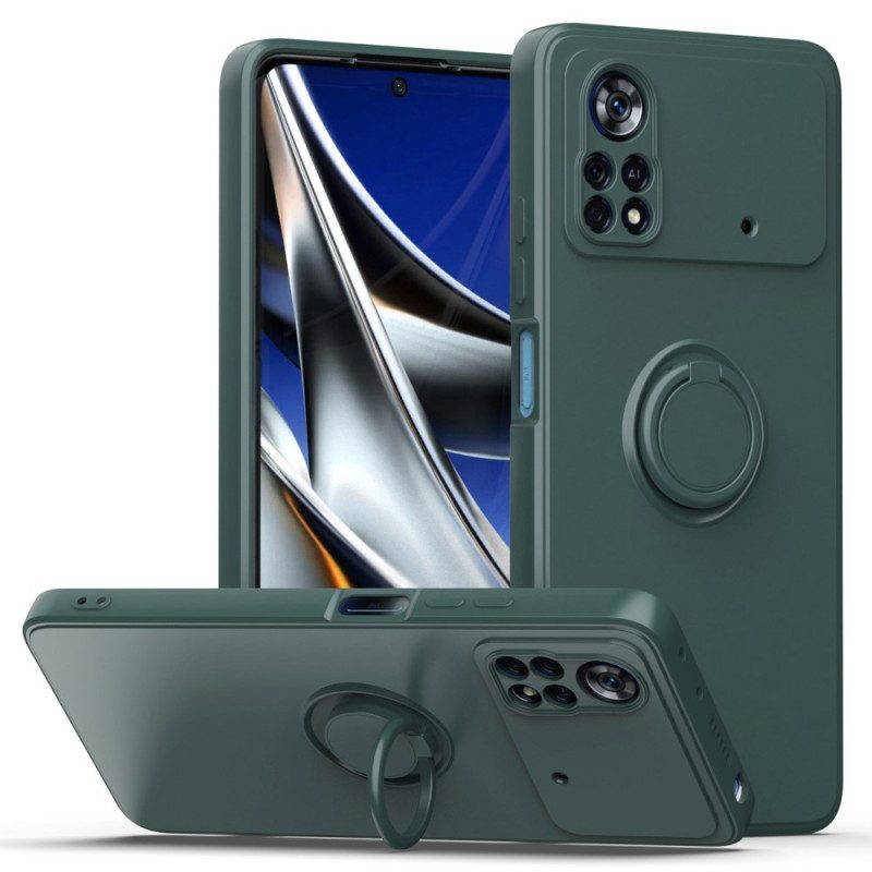 Cover Poco X4 Pro 5G United Ring-bracket