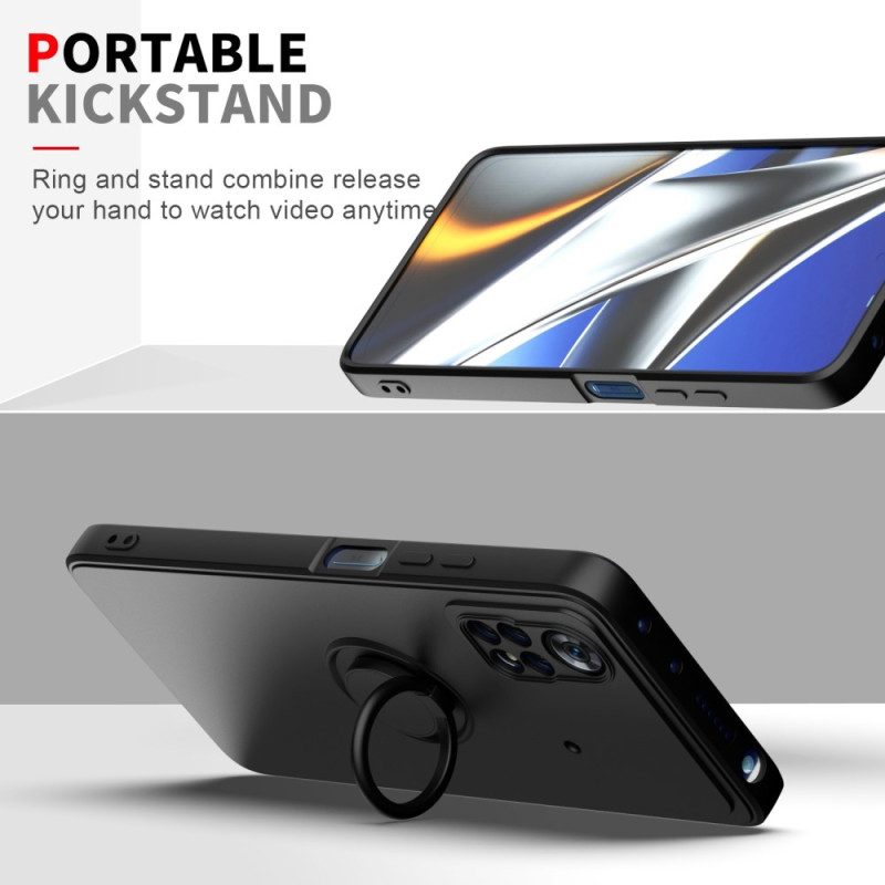 Cover Poco X4 Pro 5G United Ring-bracket