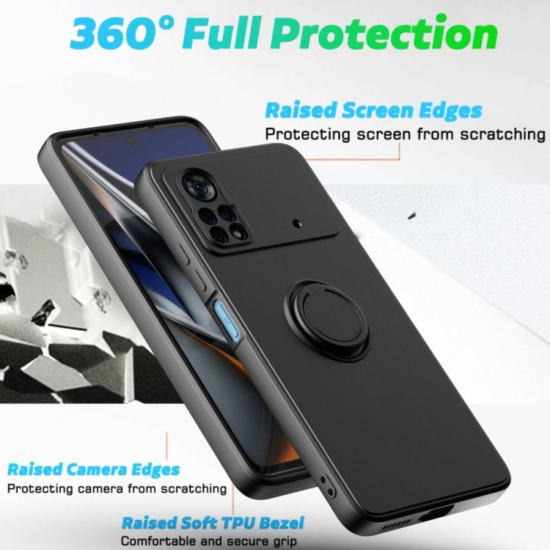 Cover Poco X4 Pro 5G United Ring-bracket