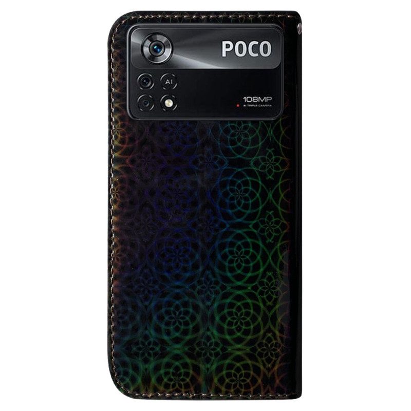 Custodia A Portafoglio Poco X4 Pro 5G Elegante