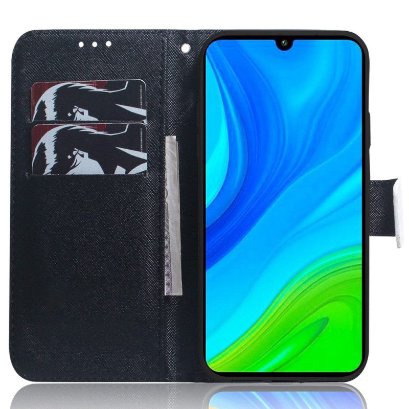 Custodia in pelle Poco X4 Pro 5G Panda Arrabbiato