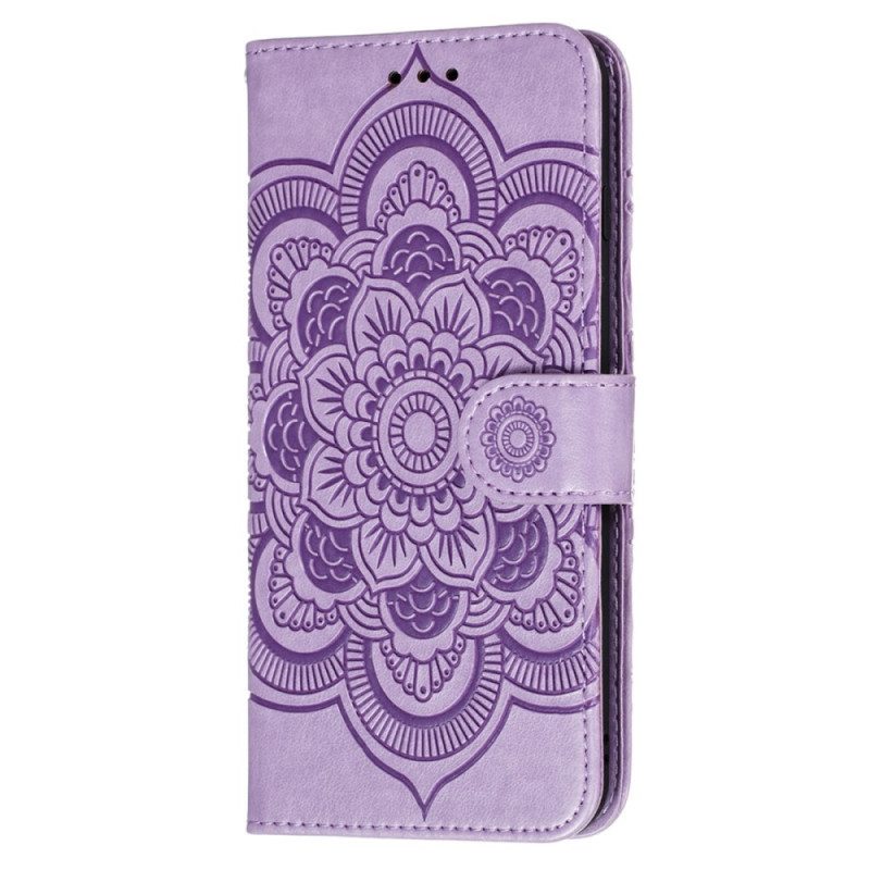 Folio Cover Poco X4 Pro 5G Mandala Con Cordino