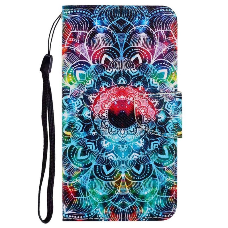 Folio Cover Poco X4 Pro 5G Mandala Strappy