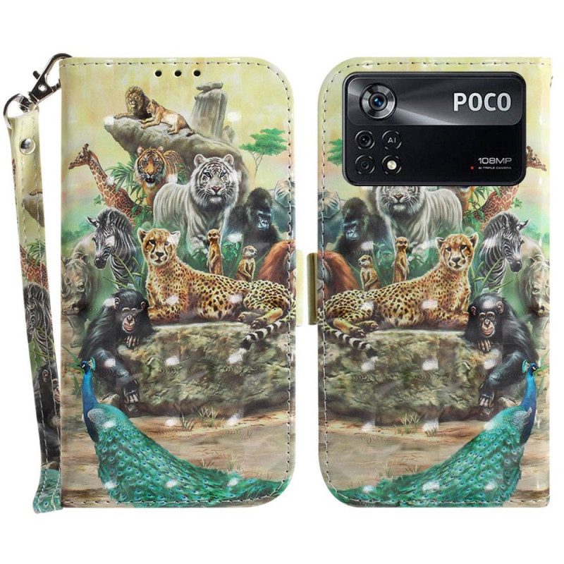 Folio Cover Poco X4 Pro 5G Safari Perizoma