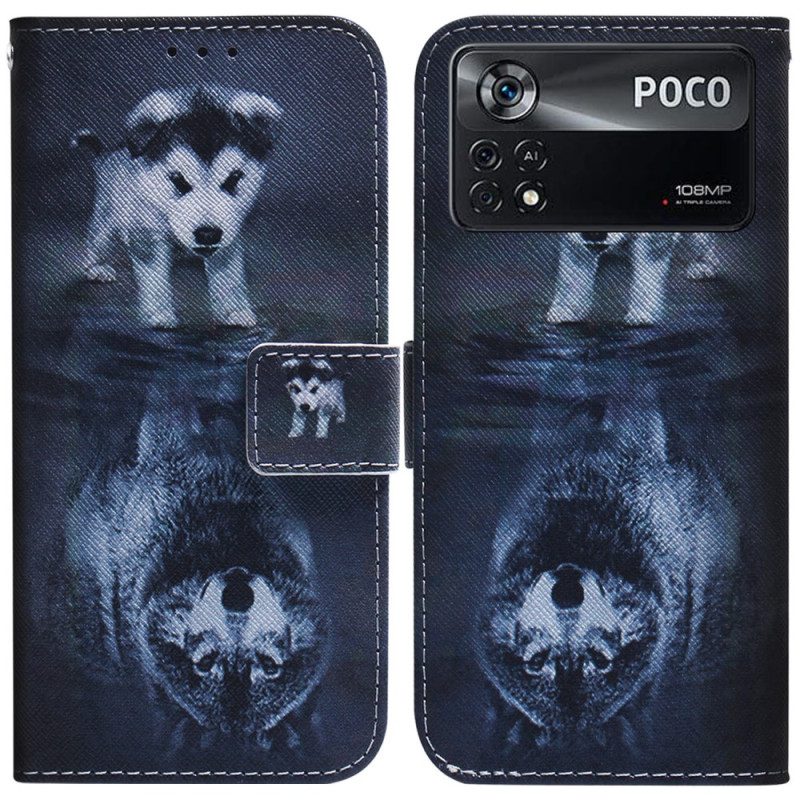 Folio Cover Poco X4 Pro 5G Sogno Da Cucciolo