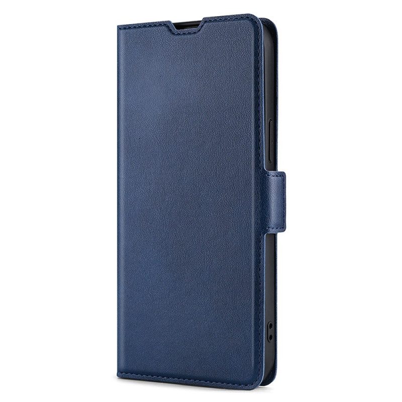 Folio Cover Poco X4 Pro 5G Stile In Pelle Ultra Fine