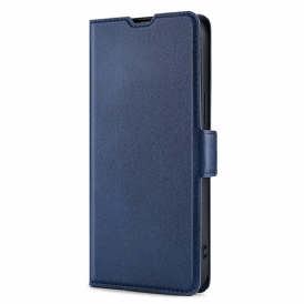 Folio Cover Poco X4 Pro 5G Stile In Pelle Ultra Fine