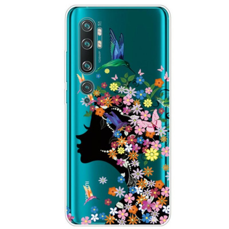 Cover Xiaomi Mi Note 10 / 10 Pro Bella Testa Di Fiore