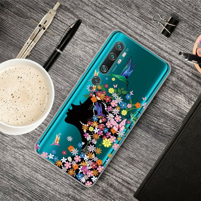 Cover Xiaomi Mi Note 10 / 10 Pro Bella Testa Di Fiore