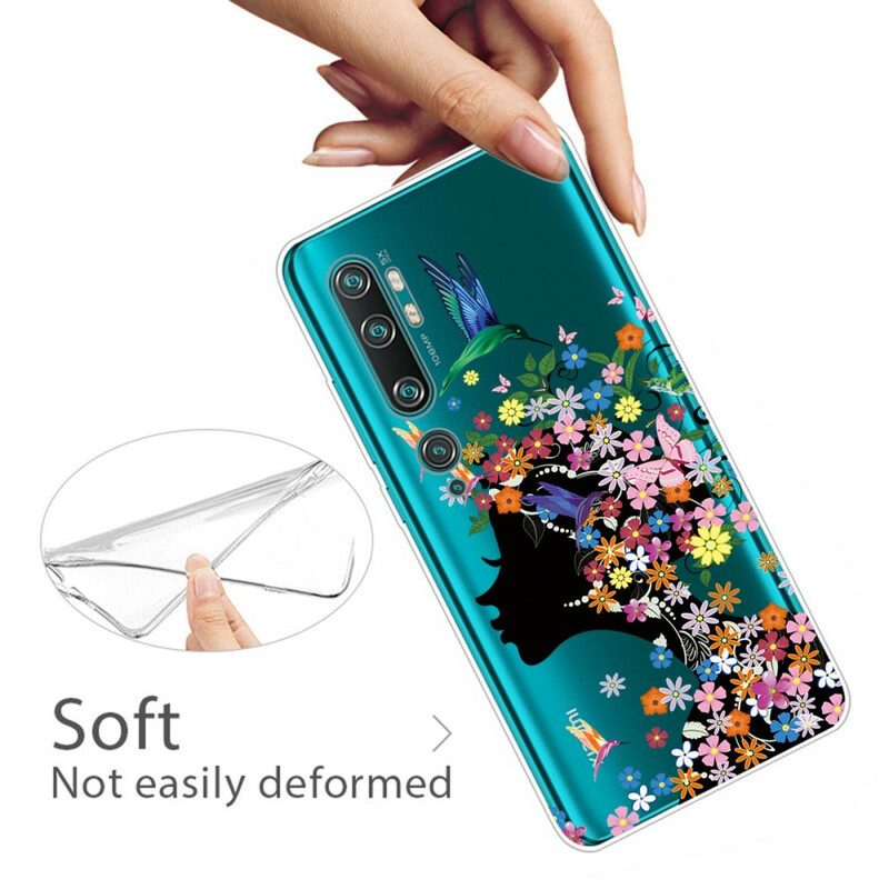 Cover Xiaomi Mi Note 10 / 10 Pro Bella Testa Di Fiore