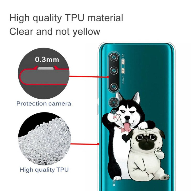 Cover Xiaomi Mi Note 10 / 10 Pro Cani Divertenti