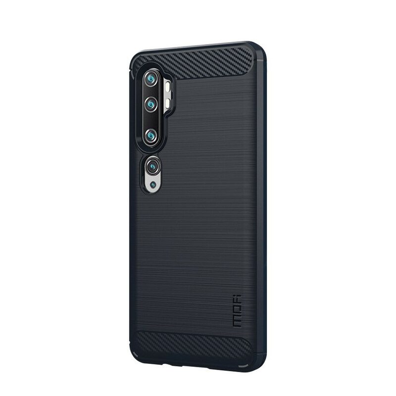 Cover Xiaomi Mi Note 10 / 10 Pro Fibra Di Carbonio Spazzolata Mofi