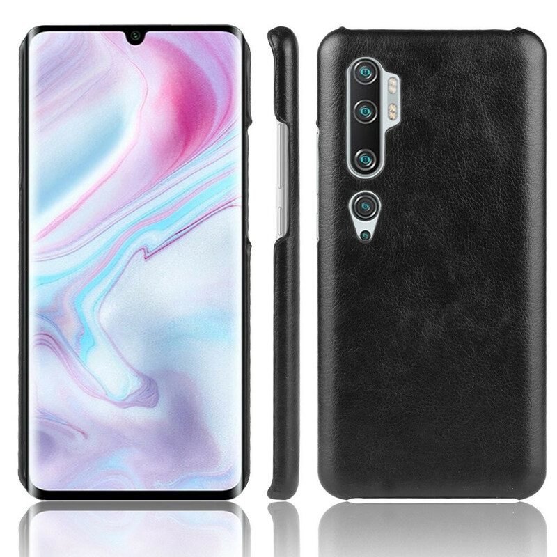 Cover Xiaomi Mi Note 10 / 10 Pro Litchi Performance Effetto Pelle