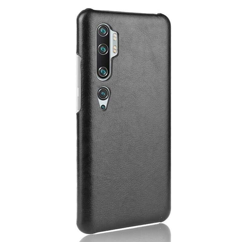 Cover Xiaomi Mi Note 10 / 10 Pro Litchi Performance Effetto Pelle