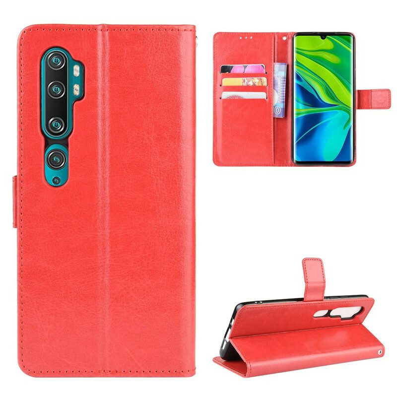 Custodia in pelle Xiaomi Mi Note 10 / 10 Pro Ecopelle Appariscente