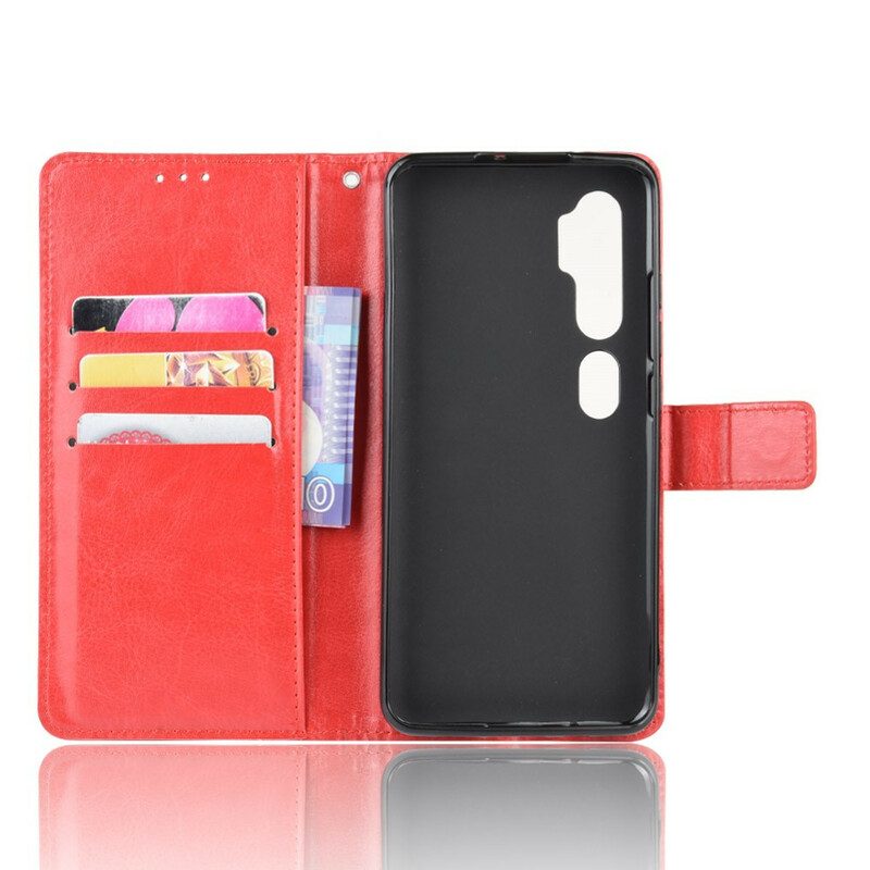 Custodia in pelle Xiaomi Mi Note 10 / 10 Pro Ecopelle Appariscente