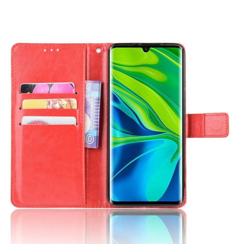 Custodia in pelle Xiaomi Mi Note 10 / 10 Pro Ecopelle Appariscente