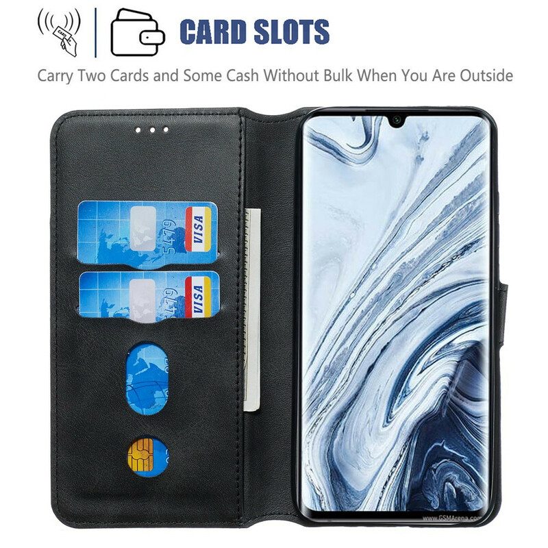 Custodia in pelle Xiaomi Mi Note 10 / 10 Pro Folio Cover Nel Distretto Di Rabat