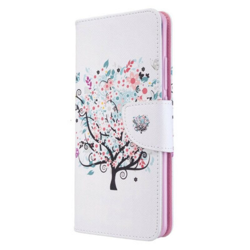 Folio Cover Xiaomi Mi Note 10 / 10 Pro Albero Fiorito