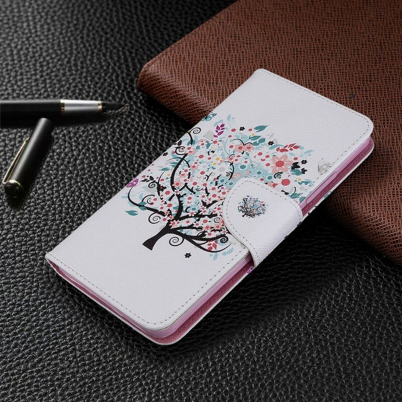 Folio Cover Xiaomi Mi Note 10 / 10 Pro Albero Fiorito