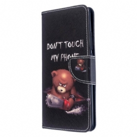 Folio Cover Xiaomi Mi Note 10 / 10 Pro Orso Pericoloso