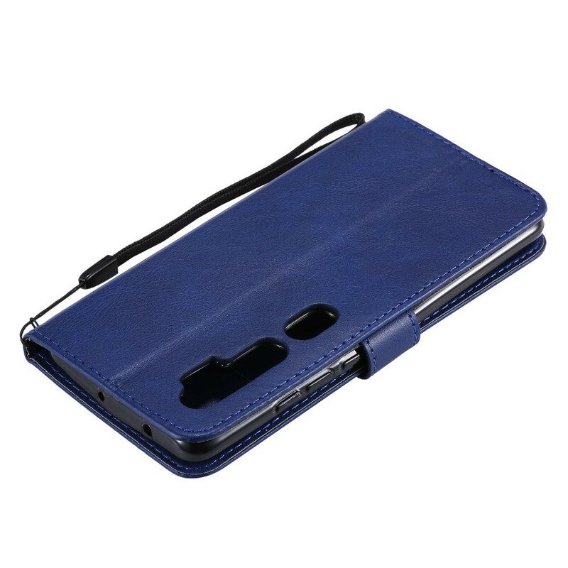 Folio Cover Xiaomi Mi Note 10 / 10 Pro Stile In Pelle Con Cinturino