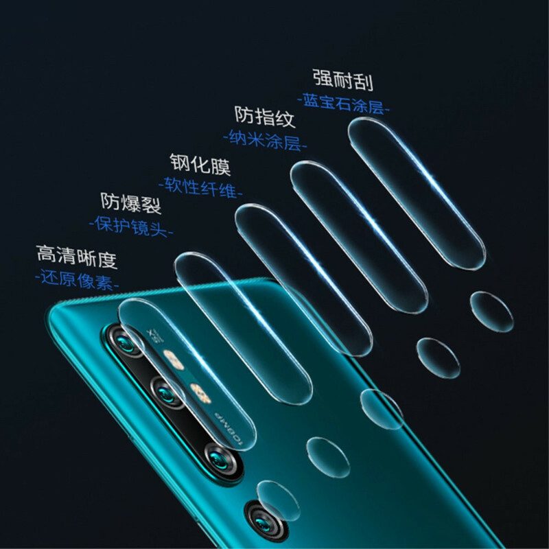 Lente Protettiva In Vetro Temperato Per Xiaomi Mi Note 10/10 Pro