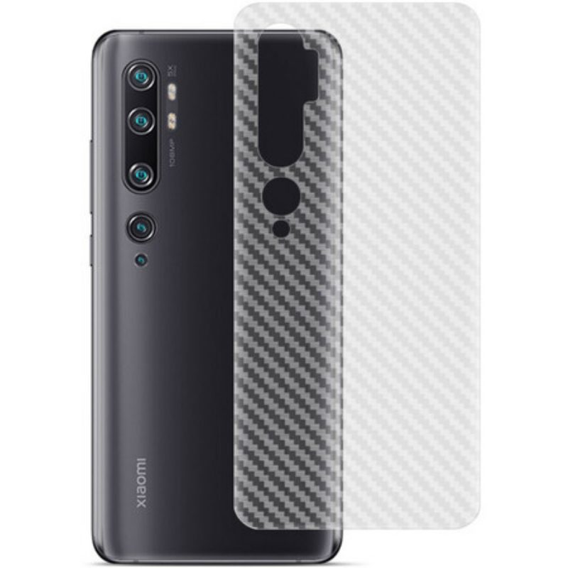 Pellicola Posteriore Per Xiaomi Mi Note 10 / Note 10 Pro Carbon Style Imak