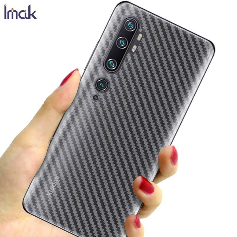 Pellicola Posteriore Per Xiaomi Mi Note 10 / Note 10 Pro Carbon Style Imak