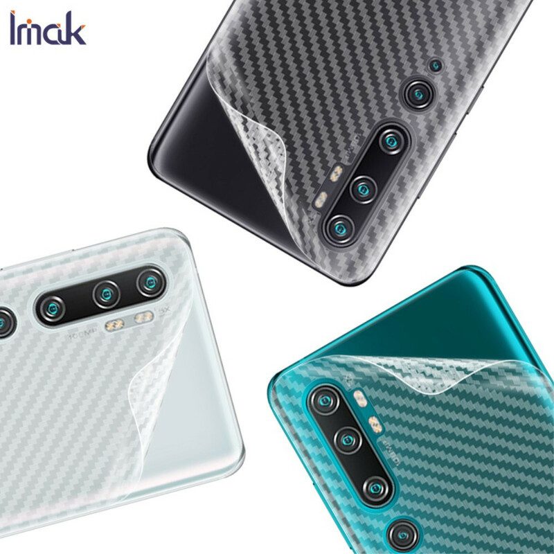 Pellicola Posteriore Per Xiaomi Mi Note 10 / Note 10 Pro Carbon Style Imak