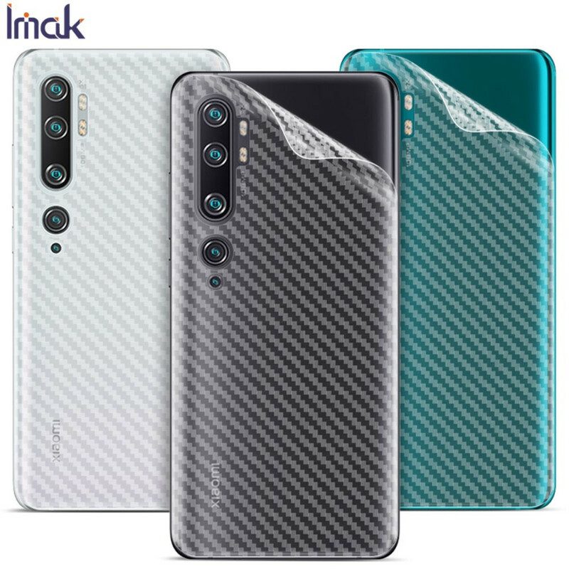 Pellicola Posteriore Per Xiaomi Mi Note 10 / Note 10 Pro Carbon Style Imak