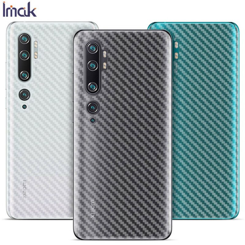 Pellicola Posteriore Per Xiaomi Mi Note 10 / Note 10 Pro Carbon Style Imak