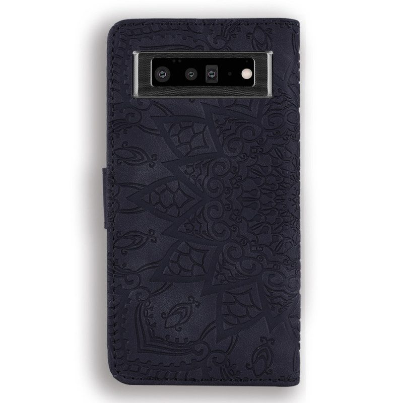 Custodia in pelle Google Pixel 6 Barocco-mandala