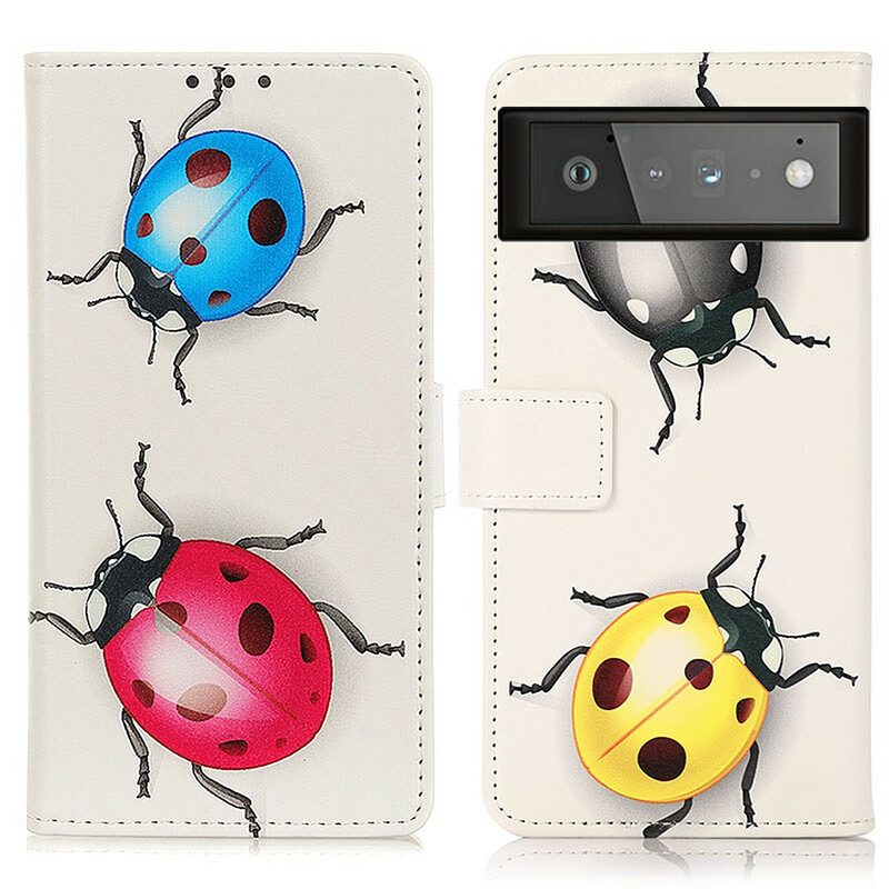 Custodia in pelle Google Pixel 6 Coccinelle