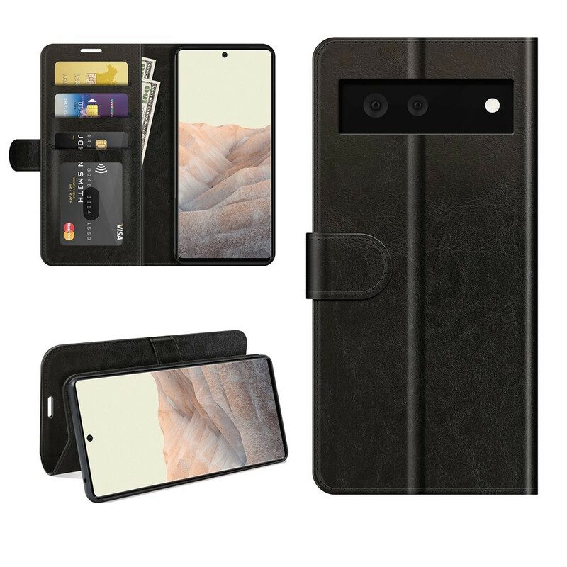 Custodia in pelle Google Pixel 6 Ultra Ecopelle