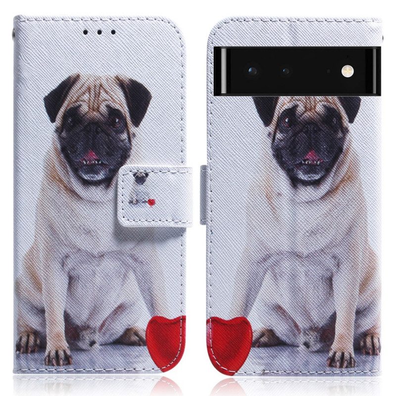 Folio Cover Google Pixel 6 Cane Carlino